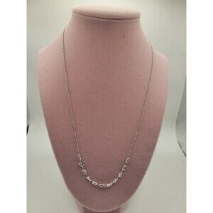 Bomb Party CZ Rhodium Plating Necklace